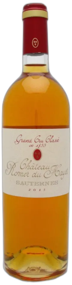 photo du vin Château Romer du Hayot Sauternes Grand Cru Classé 1855