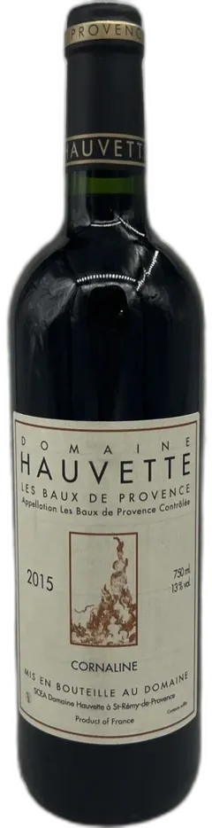 capture du vin Domaine Hauvette Cornaline Vin de les Beaux de Provence