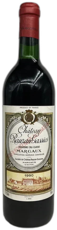 image du vin Rauzan Gassies