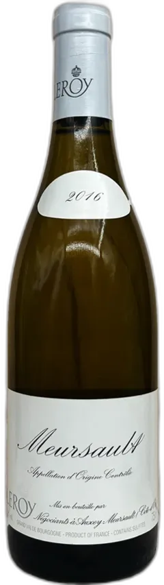image du vin Domaine Leroy sa Vin de Meursault