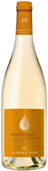photo du vin Blanc Moelleux les Grains Marrenon Igp Méditerranée