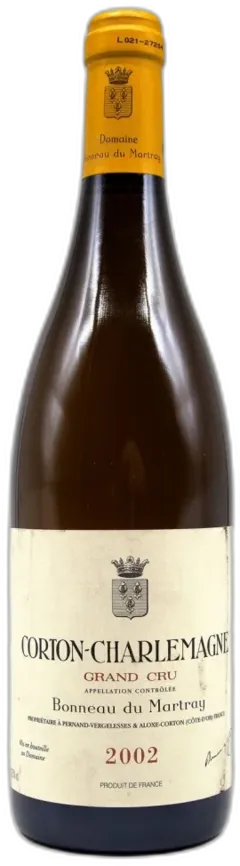 vue du vin Corton Charlemagne