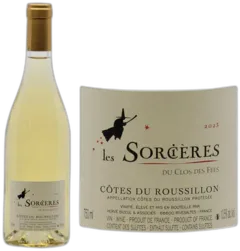 photo du vin Blanc les Sorcières Clos des Fées Aop Côtes du Roussillon