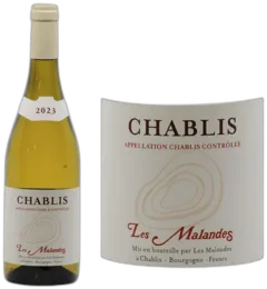 photo du vin Domaine des Malandes Chablis