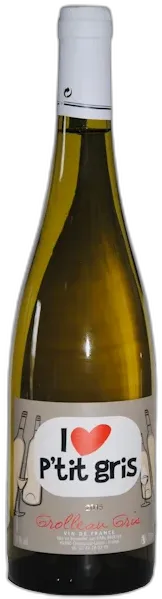 photo du vin p'Tit Gris - Grolleau Gris