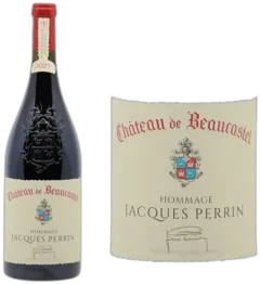 photo du vin Châteauneuf-du-Pape Château de Beaucastel Hommage à Jacques Perrin Famille Perrin