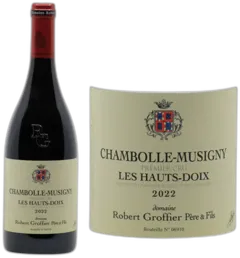 aperçu du vin Les Hauts Doix
