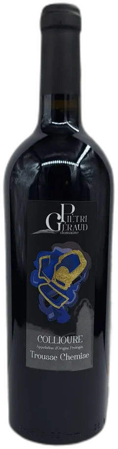 photo du vin Domaine Pietri Géraud Trousse Chemise Vin de Collioure