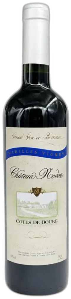 photo du vin Château Nodoz Cuvée Vielles Vignes Vin de Côtes de Bourg
