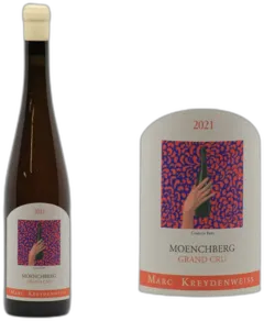 capture du vin Domaine Marc Kreydenweiss le Moine Moenchberg 2017