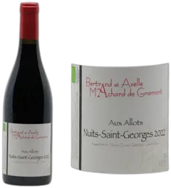 illustration du vin Nuits-Saint-Georges Aux Allots Machard de Gramont
