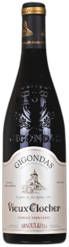 image du vin Arnoux & Fils Vieux Clocher Vin de l’Aoc Gigondas
