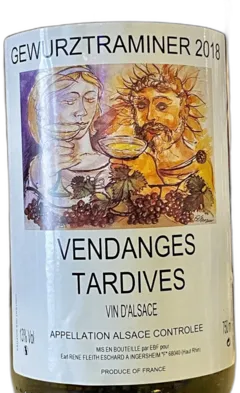 photos du vin Gewurztraminer Vendanges Tardives]