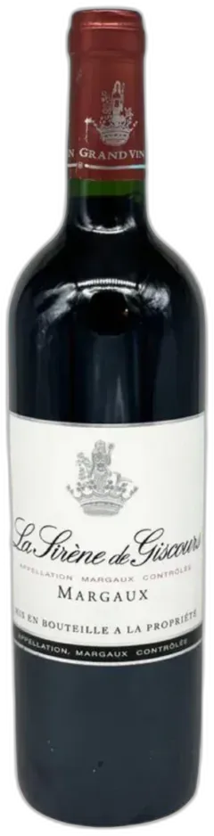 photo du vin Château Giscours Sirène de Giscours Vin de l’Aoc Margaux