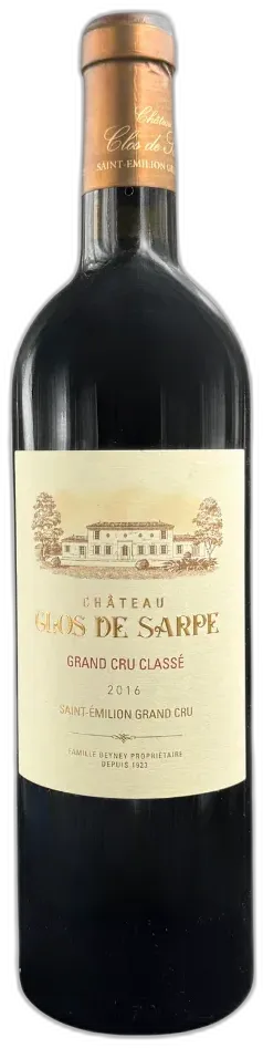 photo du vin Château Clos de Sarpe Vin de l’Aoc Saint-Émilion Grand Cru Classé