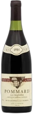 vue du vin Pommard Premier Cru