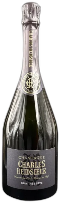 vue du vin Charles Heidsieck Brut Réserve Brut Aoc