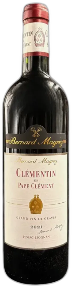 vue du vin Château Pape Clément Cru Classé de Graves