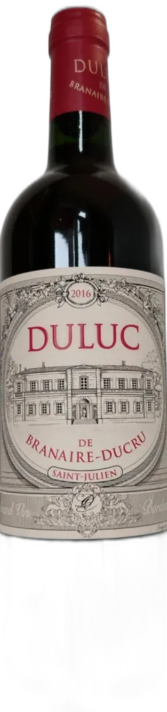 vue du vin Duluc de Branaire Ducru