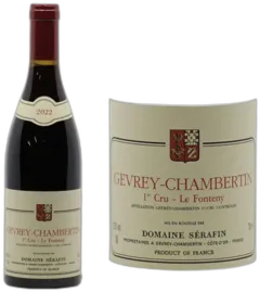 photo du vin Gevrey-Chambertin 1er Cru les Cazetiers Domaine Sérafin
