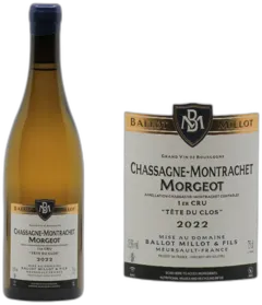 photo du vin Ballot Millot Chassagne-Montrachet 1er Cru Morgeot Tête de Clos