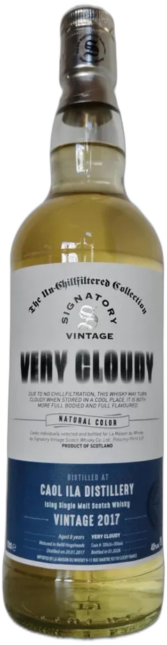 illustration du vin Caol Ila 8 Ans Very Cloudy Refill Hogsheads