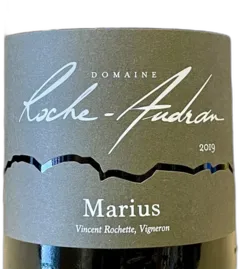 photo du vin Domaine Roche-Audran Cuvée Nature Sans Sulfites Aop Côtes du Rhône Vin Rouge Bio