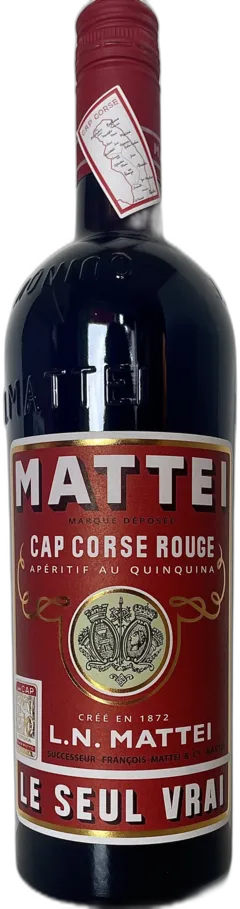 vue du vin L.N. Mattei Liqueur Apéritive "Cap Corse" Blanc