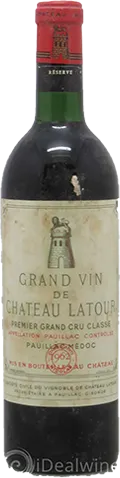 photo du vin Château Latour 1er Grand Cru Classé
