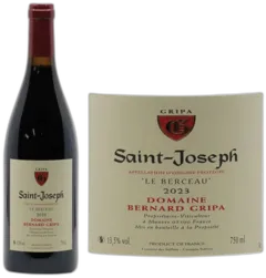 image du vin Domaine Bernard Gripa "le Berceau" Saint-Joseph Rouge