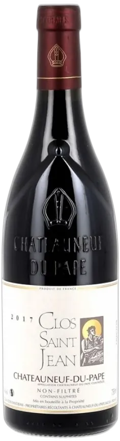photo du vin Chateauneuf du Pape Deus ex Machina Clos Saint Jean