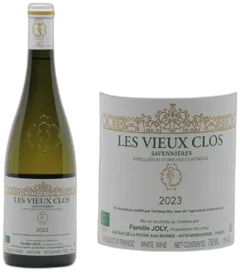 capture du vin Savennières les Vieux Clos Famille Joly