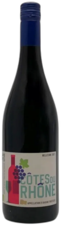photo du vin Côtes du Rhône Les Grandes Vignes Vignerons D'Estezargues