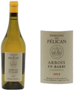capture du vin Domaine du Pélican Arbois Chardonnay