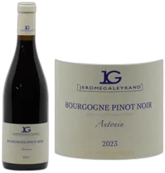photo du vin Bourgogne Pinot Noir Antonin Jérôme Galeyrand