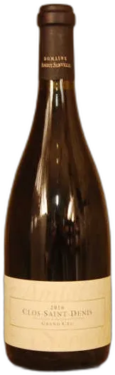 vue du vin Clos Saint Denis Grand Cru