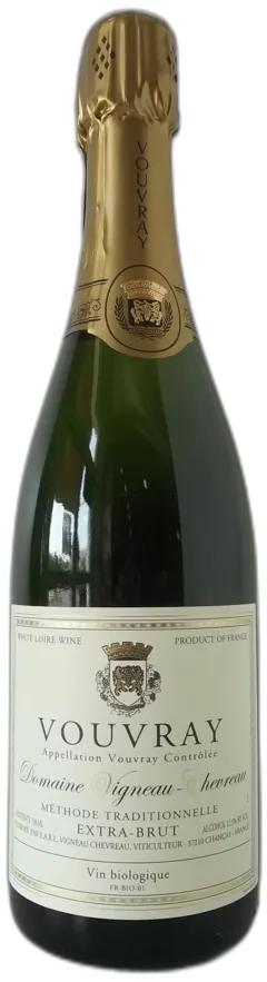 aperçu du vin Méthode Traditionnelle Extra Brut Vigneau Chevreau Bio