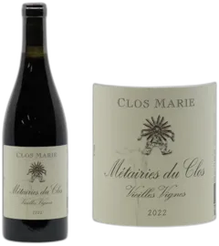 photo du vin Clos Marie, Métairies du Clos Vieilles Vignes