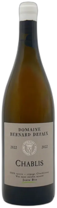 image du vin Defaix Sans Soufre