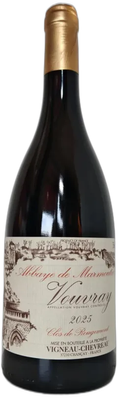 photo du vin Vigneau-Chevreau 'Clos de Rougemont de l'Abbaye de Marmoutier