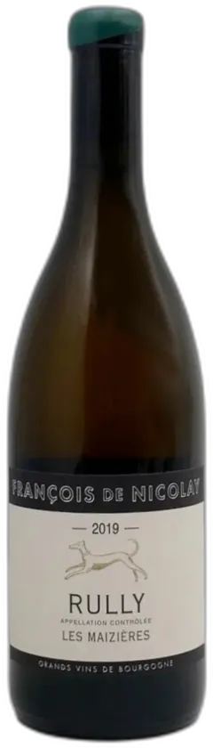 illustration du vin Rully Blanc les Maizières Sans Sulfites Ajoutés