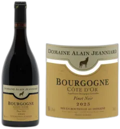 photo du vin Bourgogne Cote d’or Pinot Noir
