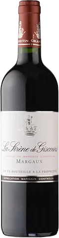 image du vin la Sirène de Giscours - Second Vin du Château Giscours