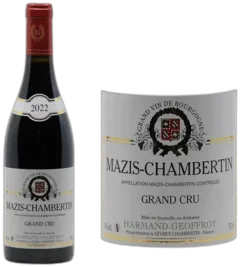 illustration du vin Harmand Geoffroy Mazis Chambertin Grand Cru