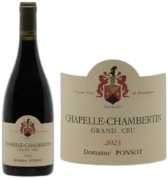 photo du vin Chapelle-Chambertin Grand Cru Ponsot