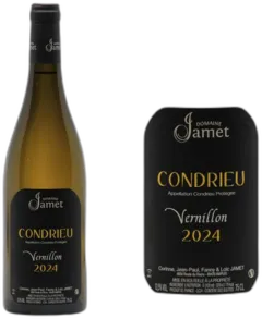 image du vin Condrieu Vernillon Blanc 2020 Domaine Jamet