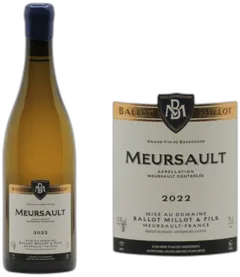 vue du vin Meursault Blanc