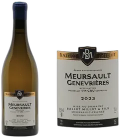 photo du vin Chassagne Montrachet Morgeot Tete du Clos 1er Cru Ballot-Millot