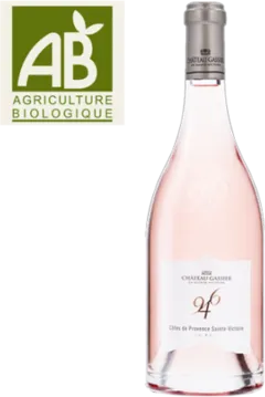 photo du vin Côtes de Provence Sainte-Victoire le Pas du Moine 350 Rosé Gassier