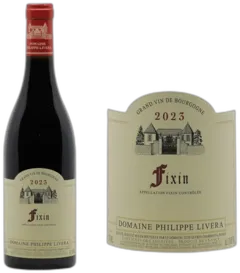 vue du vin Fixin Rouge